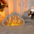 DIY Cloud Tulip Mirror Night Light Simulation Flower Bedroom Sleeping Table Lamp - Myphotomugs