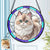 Personalized Pet Stained Glass Art Suncatcher Pet Memorial Ornament Gifts for Pet Lovers