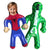 Personalized Superhero Blow Up Dolls Inflatable Minime Balloon Gifts for Him/Kids - Myphotomugs