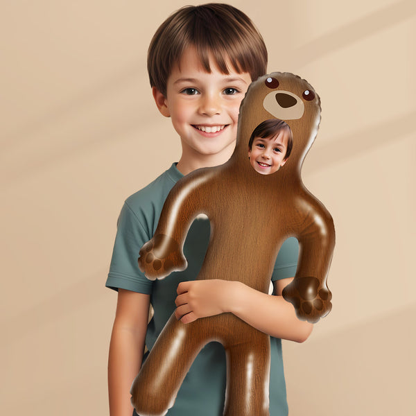 Custom Inflatable Minime Cute Bear Balloon For Kids Personalized Air Minime Doll - Myphotomugs