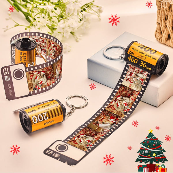 Christmas Gifts Customized Camera Film Roll Kodak Keychain Anniversary Photo Gift Best Gift For Family