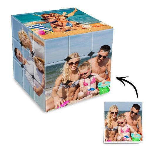 Valentine's Gifts Family Photo Rubic's Cube Personalized 6 Pictures Magic Photo Cube