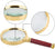 Magnifying Glass-60mm 8 Times Essential Tools for Newspaper Puzzles